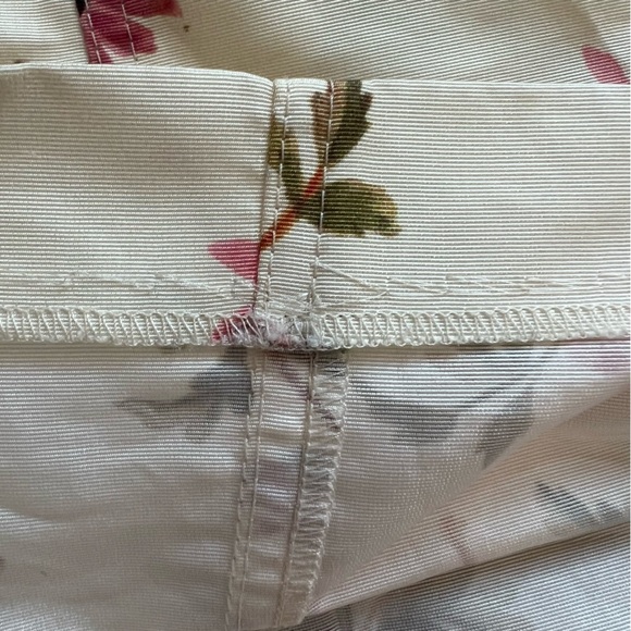 REDValentino Floral Daisy Faille Shorts Lace-Up Back IT 38 US 2/4 - Picture 7 of 7